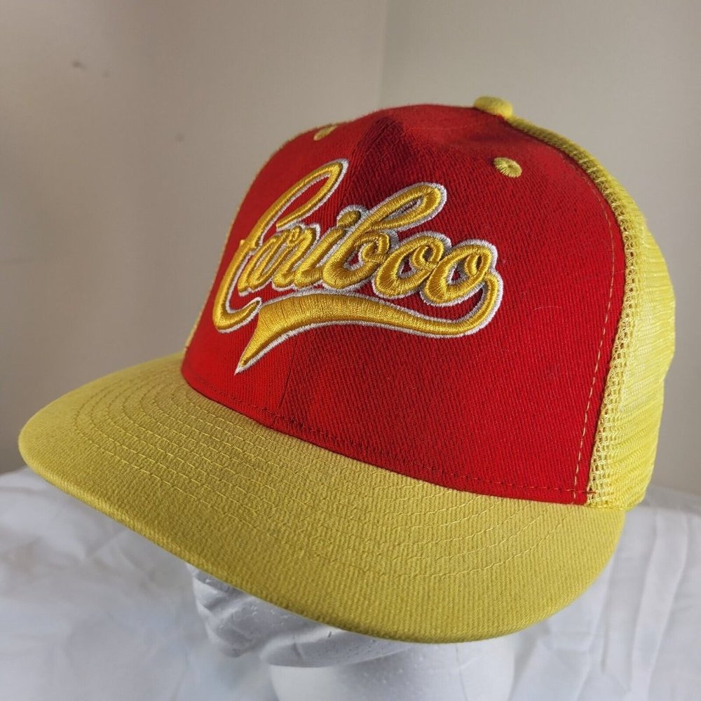 CARIBOO Beer Trucker Hat Snapback Baseball Cap BC canada